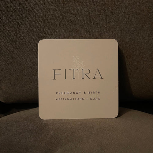 Fitra Pregnancy & Birth Affirmations + Duas Card Deck