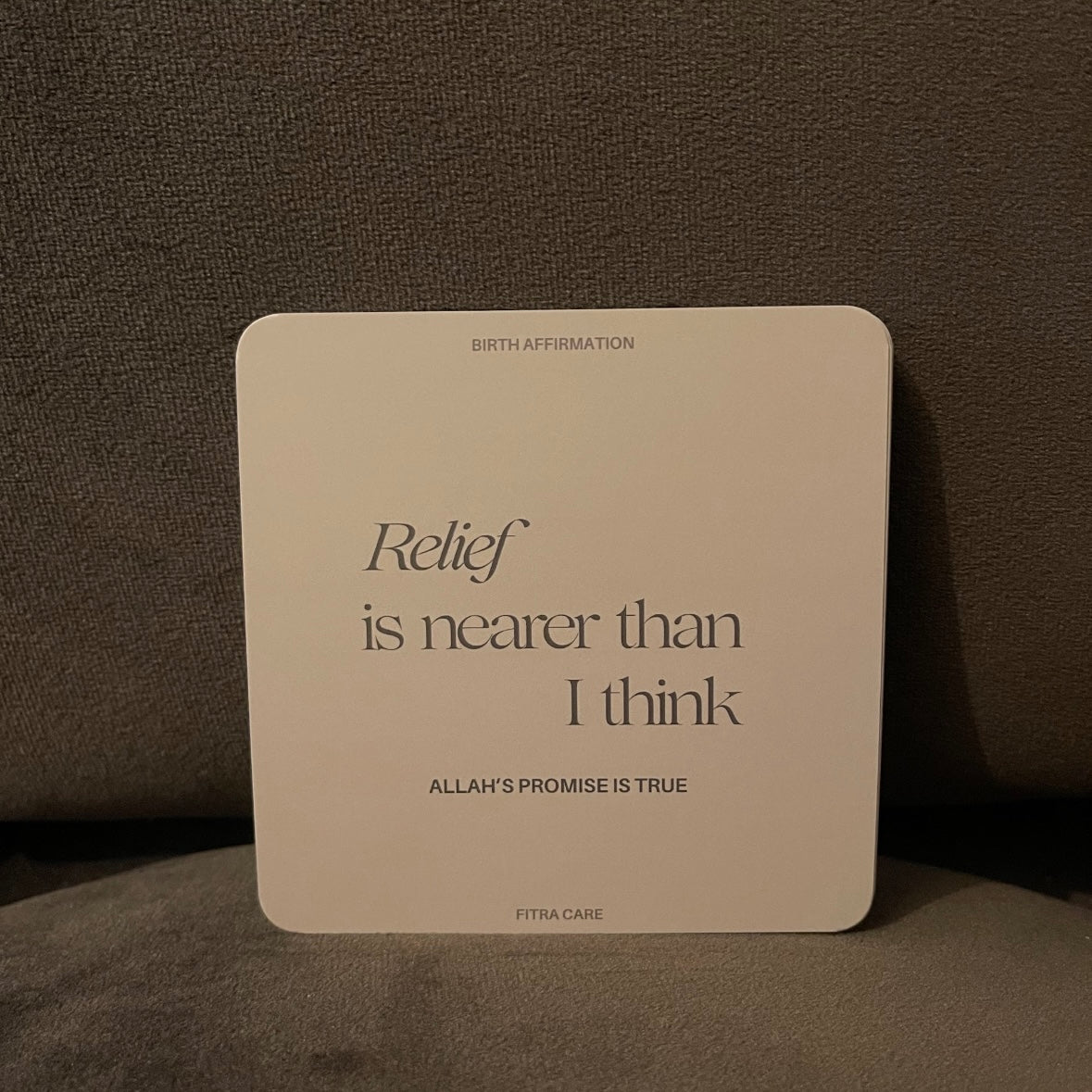 Fitra Pregnancy & Birth Affirmations + Duas Card Deck