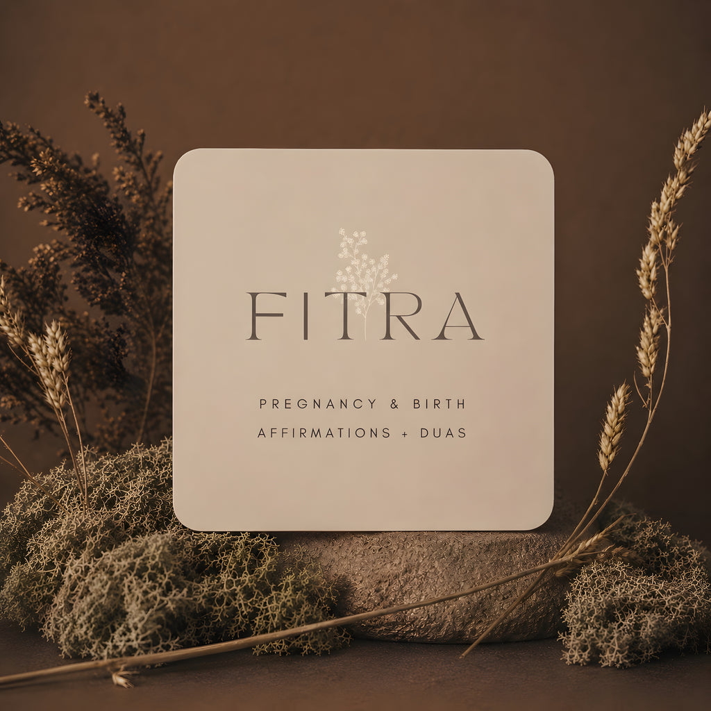 Fitra Pregnancy & Birth Affirmations + Duas Card Deck